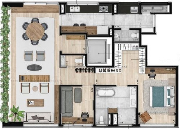 Imagem Apartamento com 3 Quartos à Venda, 196 m² em Cerqueira César - São Paulo Imagem Apartamento com 3 Quartos à Venda, 196 m² em Cerqueira César - São Paulo