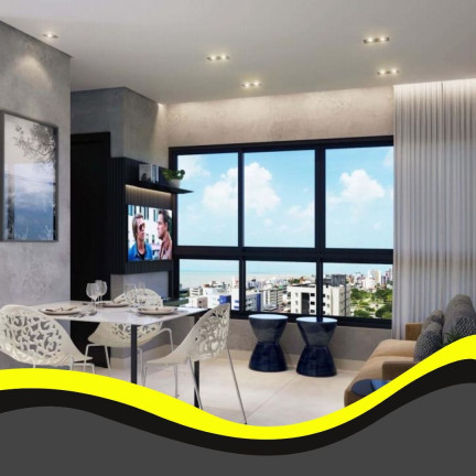 Imagem Kitnet com 1 Quarto à Venda, 33 m² em Manaíra - João Pessoa