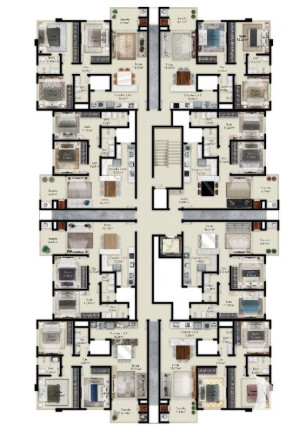 Imagem Apartamento com 3 Quartos à Venda, 111 m² em Palmas - Governador Celso Ramos Imagem Apartamento com 3 Quartos à Venda, 111 m² em Palmas - Governador Celso Ramos
