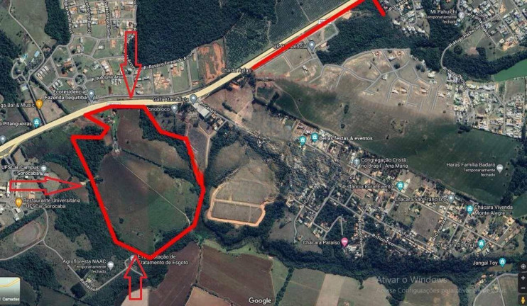 Imóvel à Venda, 507.000 m² em Parque Ecoresidencial Fazenda Jequitibá - Sorocaba