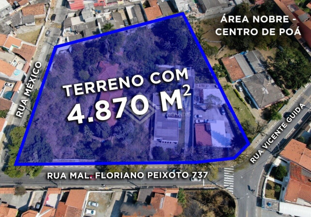 Imagem Terreno à Venda, 4.870 m² em Vila Júlia - Poá