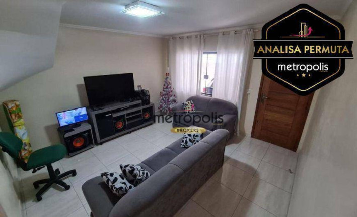 Sobrado com 2 Quartos à Venda, 130 m² em Vila Sacadura Cabral - Santo André