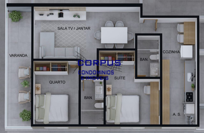 Imagem Apartamento com 3 Quartos à Venda, 96 m² em Nova São Pedro - São Pedro Da Aldeia