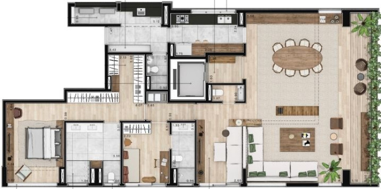 Imagem Apartamento com 3 Quartos à Venda, 196 m² em Cerqueira César - São Paulo Imagem Apartamento com 3 Quartos à Venda, 196 m² em Cerqueira César - São Paulo