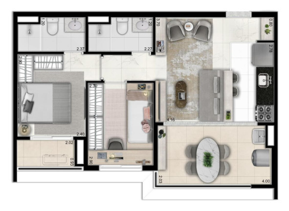 Imagem Apartamento com 3 Quartos à Venda, 73 m² em Ipiranga - São Paulo Imagem Apartamento com 3 Quartos à Venda, 73 m² em Ipiranga - São Paulo