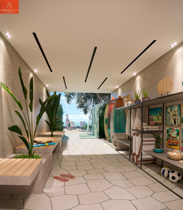 Imagem Flat com 1 Quarto à Venda, 25 m² em Jardim Oceania - João Pessoa