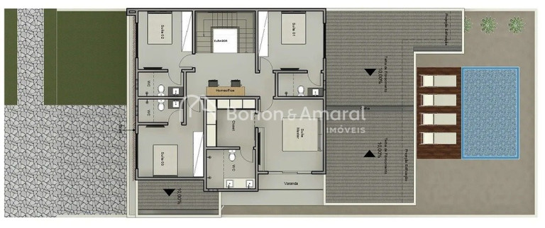 Imagem Casa de Condomínio com 4 Quartos à Venda, 330 m² em Parque Brasil 500 - Paulínia Imagem Casa de Condomínio com 4 Quartos à Venda, 330 m² em Parque Brasil 500 - Paulínia