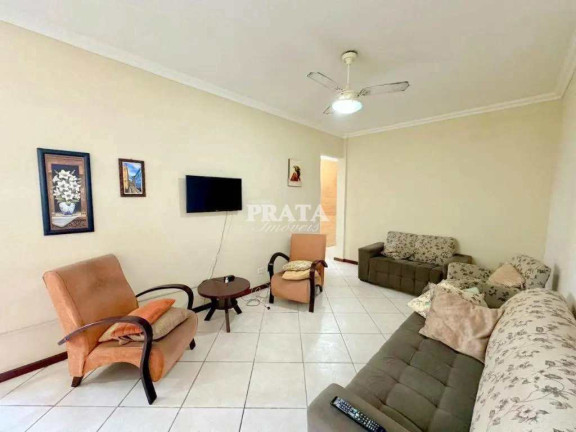 Imagem Apartamento com 3 Quartos à Venda, 129 m² em Gonzaga - Santos Imagem Apartamento com 3 Quartos à Venda, 129 m² em Gonzaga - Santos