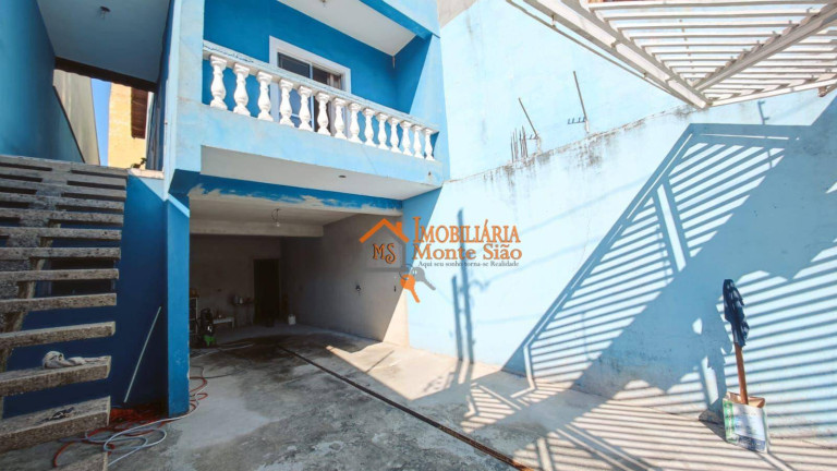 Imagem Sobrado com 3 Quartos à Venda, 155 m² em Parque Flamengo - Guarulhos