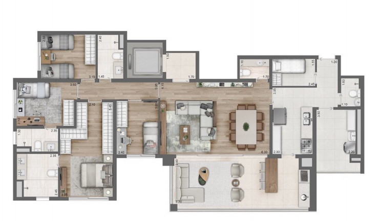 Imagem Apartamento com 4 Quartos à Venda, 158 m² em Perdizes - São Paulo