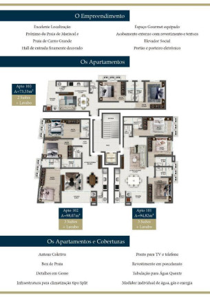 Imagem Apartamento com 2 Quartos à Venda, 86 m² em Canto Grande - Bombinhas Imagem Apartamento com 2 Quartos à Venda, 86 m² em Canto Grande - Bombinhas