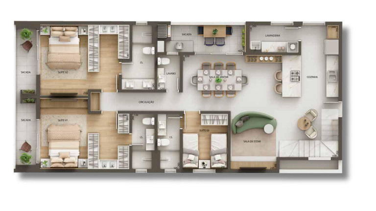Imagem Apartamento à Venda, 142 m² em Centro - Araucaria Imagem Apartamento à Venda, 142 m² em Centro - Araucaria