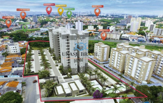 Imagem Apartamento com 2 Quartos à Venda, 47 m² em Jardim Das Magnólias - Sorocaba