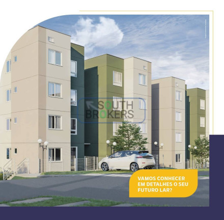 Apartamento com 2 Quartos à Venda, 35 m² em Cachoeira - Almirante Tamandaré