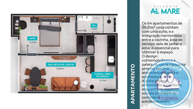 Imagem Apartamento à Venda, 39 m² em Taperapuan - Porto Seguro
