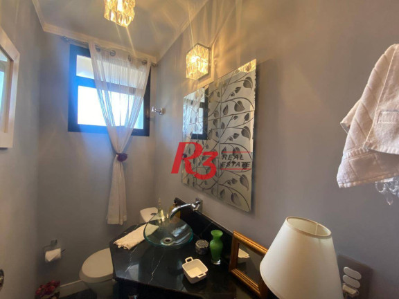 Imagem Apartamento com 3 Quartos para Alugar, 159 m² em Gonzaga - Santos