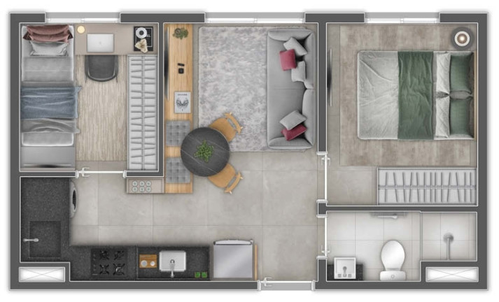 Imagem Apartamento com 2 Quartos à Venda, 43 m² em Ipiranga - São Paulo Imagem Apartamento com 2 Quartos à Venda, 43 m² em Ipiranga - São Paulo