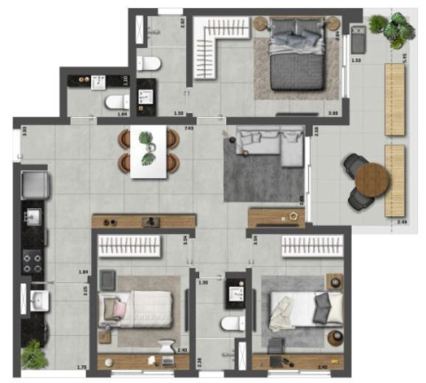 Imagem Apartamento com 3 Quartos à Venda, 107 m² em Moema - São Paulo Imagem Apartamento com 3 Quartos à Venda, 107 m² em Moema - São Paulo