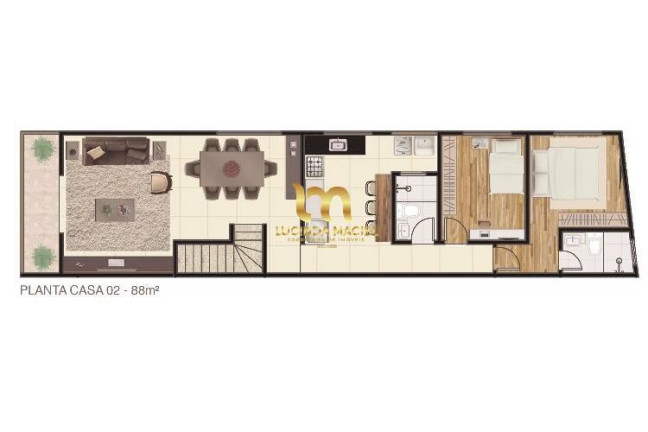 Imagem Casa de Condomínio com 2 Quartos à Venda, 88 m² em Canto Do Forte - Praia Grande Imagem Casa de Condomínio com 2 Quartos à Venda, 88 m² em Canto Do Forte - Praia Grande
