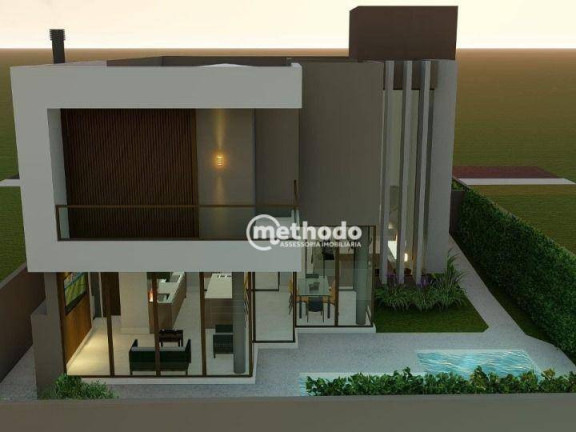 Imagem Casa com 4 Quartos à Venda, 351 m² em Alphaville Dom Pedro - Campinas Imagem Casa com 4 Quartos à Venda, 351 m² em Alphaville Dom Pedro - Campinas