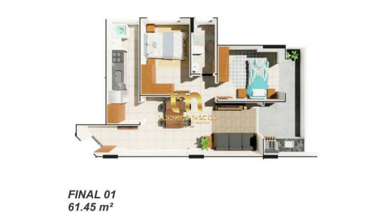 Imagem Apartamento com 1 Quarto à Venda, 49 m² em Caiçara - Praia Grande Imagem Apartamento com 1 Quarto à Venda, 49 m² em Caiçara - Praia Grande