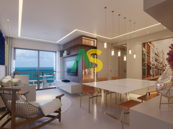 Imagem Imóvel com 3 Quartos à Venda, 79 m² em Pina - Recife Imagem Imóvel com 3 Quartos à Venda, 79 m² em Pina - Recife