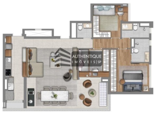 Imagem Apartamento com 3 Quartos à Venda, 110 m² em Alto De Pinheiros - São Paulo Imagem Apartamento com 3 Quartos à Venda, 110 m² em Alto De Pinheiros - São Paulo