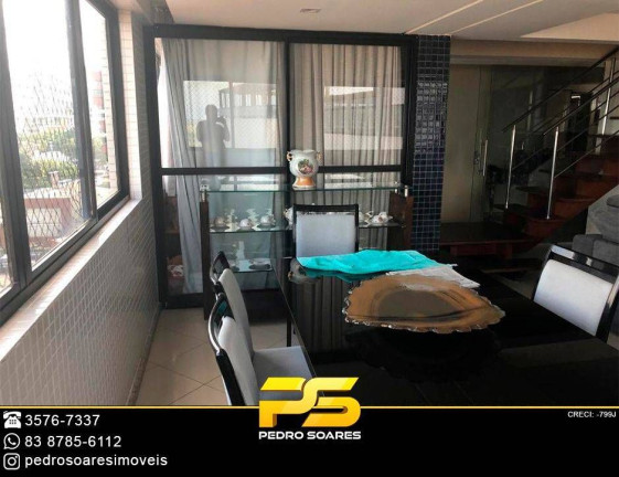 Imagem Cobertura com 4 Quartos à Venda, 150 m² em Cabo Branco - João Pessoa Imagem Cobertura com 4 Quartos à Venda, 150 m² em Cabo Branco - João Pessoa