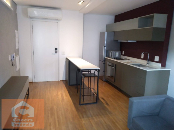 Imagem Apartamento com 1 Quarto para Alugar, 41 m² em Indianópolis - São Paulo Imagem Apartamento com 1 Quarto para Alugar, 41 m² em Indianópolis - São Paulo