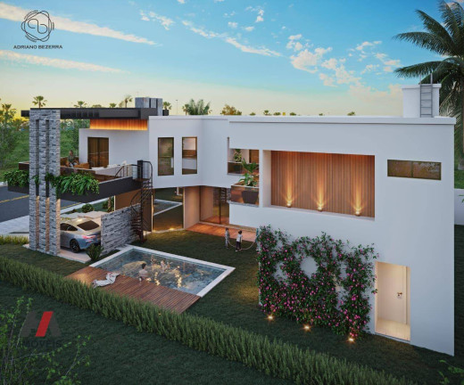 Imagem Casa com 5 Quartos à Venda, 433 m² em Alphaville Fortaleza - Eusébio
