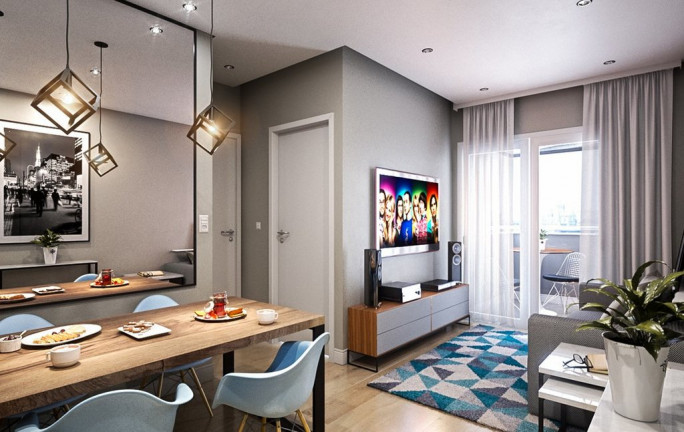 Imagem Apartamento com 2 Quartos à Venda, 53 m² em Vila Tibiriçá - Santo André Imagem Apartamento com 2 Quartos à Venda, 53 m² em Vila Tibiriçá - Santo André