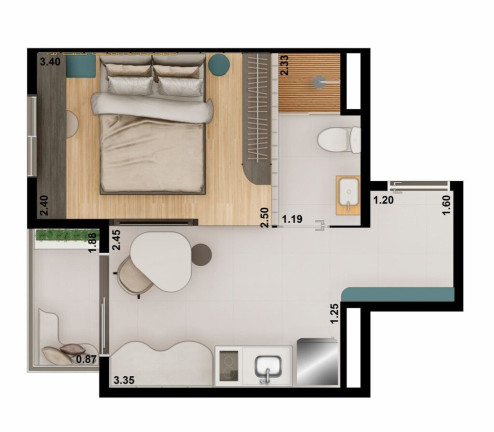 Imagem Apartamento com 1 Quarto à Venda, 27 m² em Vila Clementino - São Paulo Imagem Apartamento com 1 Quarto à Venda, 27 m² em Vila Clementino - São Paulo