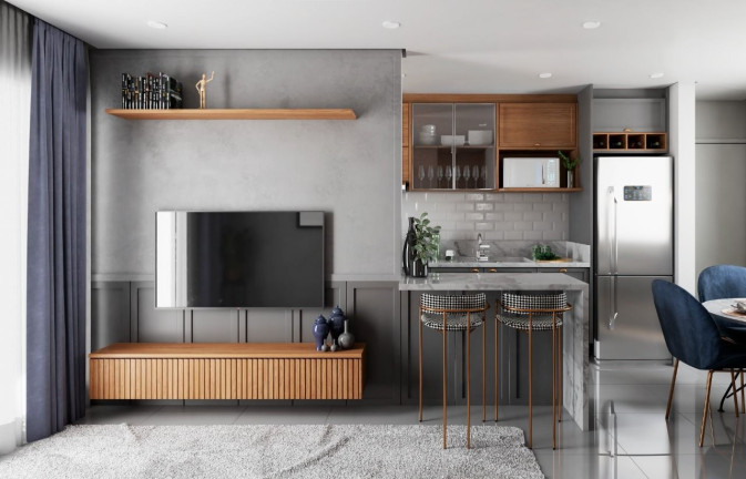 Imagem Apartamento com 2 Quartos à Venda, 63 m² em Centro - Sao Jose Dos Pinhais