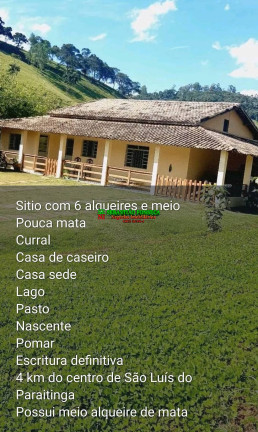 Imagem Chácara à Venda, 15 m² em Centro - São Luíz Do Paraitinga Imagem Chácara à Venda, 15 m² em Centro - São Luíz Do Paraitinga