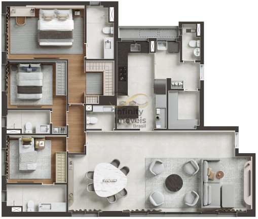 Imagem Apartamento com 4 Quartos à Venda, 143 m² em Santo Agostinho - Belo Horizonte Imagem Apartamento com 4 Quartos à Venda, 143 m² em Santo Agostinho - Belo Horizonte