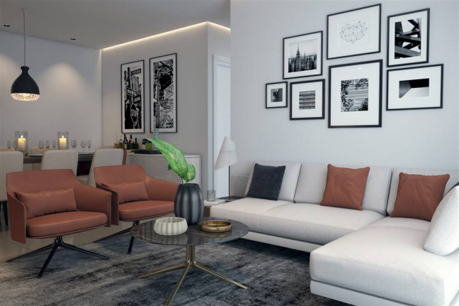 Imagem Apartamento com 3 Quartos à Venda, 106 m² em Forte - Praia Grande