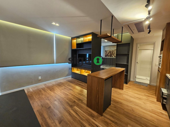 Apartamento com 1 Quarto para Alugar, 38 m² em Chácara Santo Antônio (zona Sul) - São Paulo