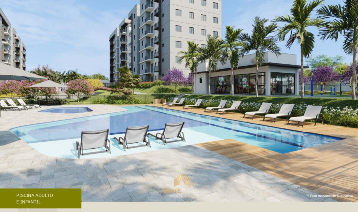 Imagem Apartamento com 2 Quartos à Venda, 46 m² em Jardim Hubert - Indaiatuba