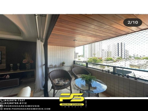 Apartamento com 3 Quartos à Venda, 116 m² em Tambaú - João Pessoa