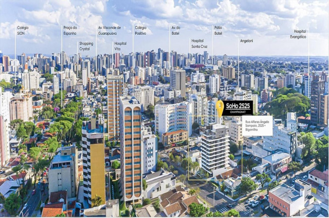 Imagem Apartamento com 3 Quartos à Venda, 107 m² em Bigorrilho - Curitiba