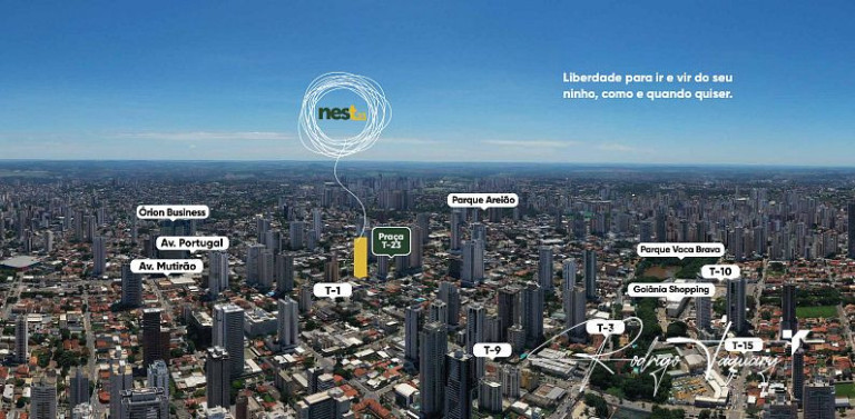 Imagem Apartamento com 2 Quartos à Venda, 70 m² em Setor Bueno - Goiânia