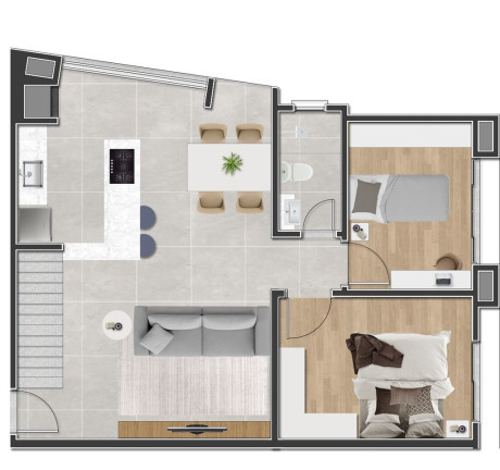 Imagem Apartamento com 2 Quartos à Venda, 65 m² em Portão - Curitiba Imagem Apartamento com 2 Quartos à Venda, 65 m² em Portão - Curitiba