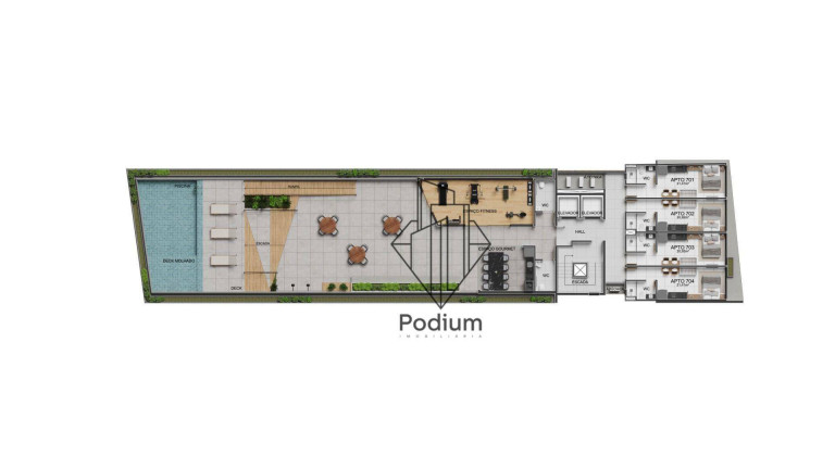 Imagem Imóvel com 1 Quarto à Venda, 18 m² em Jardim Oceania - João Pessoa