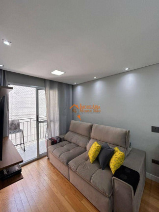 Imagem Apartamento com 3 Quartos à Venda, 62 m² em Jardim Bela Vista - Guarulhos