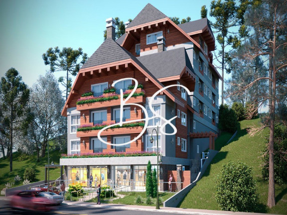 Imagem Apartamento com 1 Quarto à Venda, 58 m² em Lagos Do Bosque - Gramado
