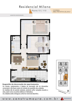 Imagem Apartamento com 2 Quartos à Venda, 60 m² em Jardim Praia Grande - Mongaguá