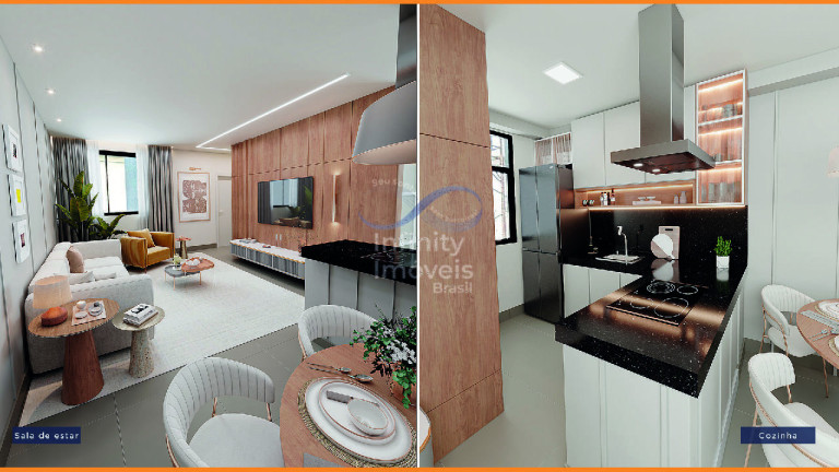 Imagem Apartamento com 2 Quartos à Venda, 61 m² em Grajaú - Belo Horizonte