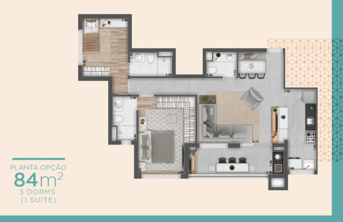 Imagem Apartamento com 3 Quartos à Venda, 89 m² em Umuarama - Osasco Imagem Apartamento com 3 Quartos à Venda, 89 m² em Umuarama - Osasco