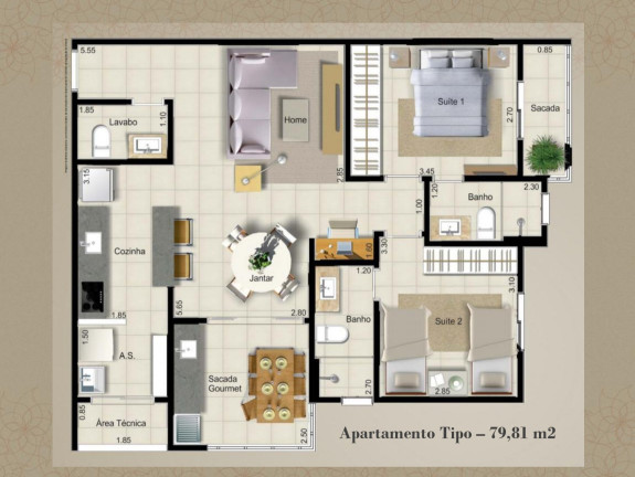 Imagem Imóvel com 2 Quartos à Venda, 79 m² em Nova Aliança - Ribeirao Preto Imagem Imóvel com 2 Quartos à Venda, 79 m² em Nova Aliança - Ribeirao Preto