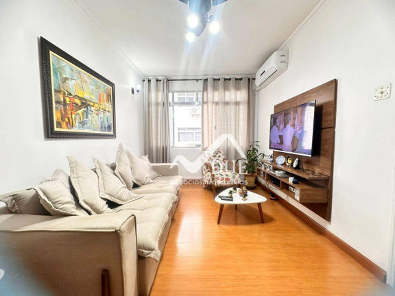 Imagem Apartamento com 3 Quartos à Venda, 110 m² em Embaré - Santos
